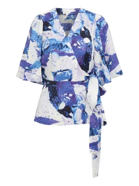 InWear Palaidinė ElitaI mėlyna / purpurinė / levandų balta