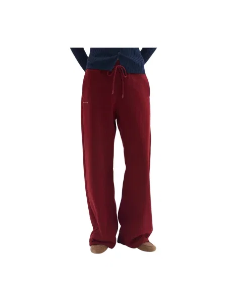 Spodnie dresowe Max Mara czerwone