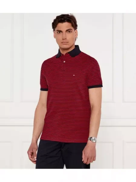 Tommy Hilfiger Tenisz póló | stretch piros