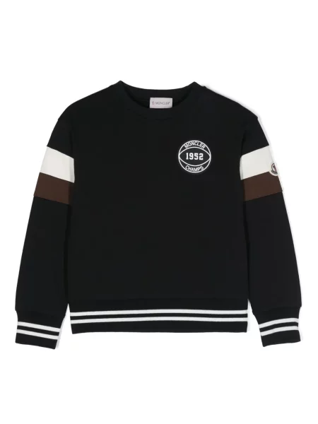 Bluza dziecięca Moncler Enfant niebieska