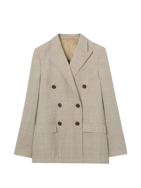 Gyapjú kockás dzseki Burberry