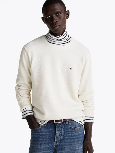 Tommy Hilfiger Megztinis smėlio