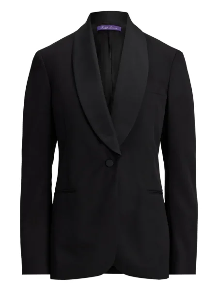 Sacou Ralph Lauren Collection de lână negru