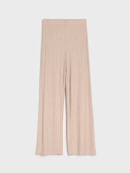 Двокомплектна піжама з бежевий