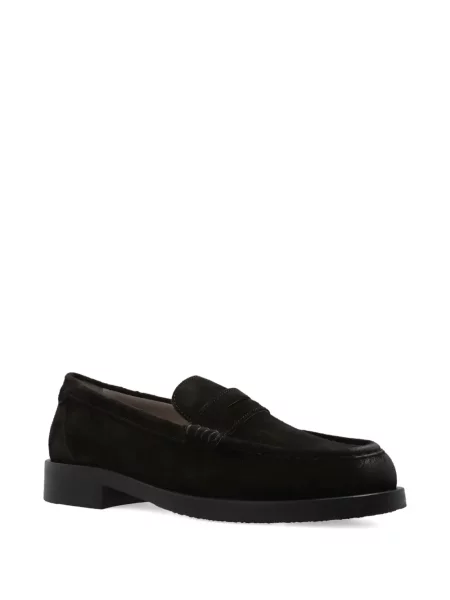 Pantofi loafer Allsaints din piele maro