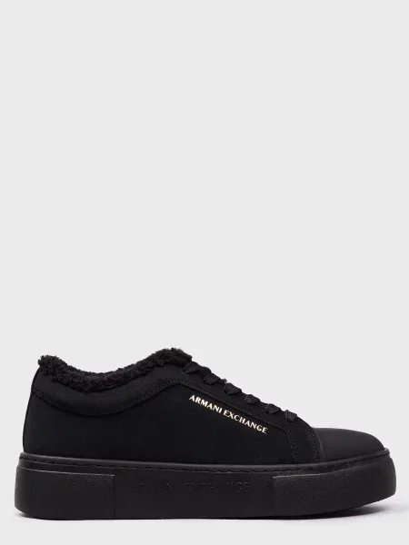 Кеды Armani Exchange черные