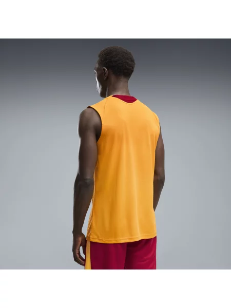 PUMA dopasowana koszulka treningowa Galatasaray S.K. Odzież S pomarańczowy
