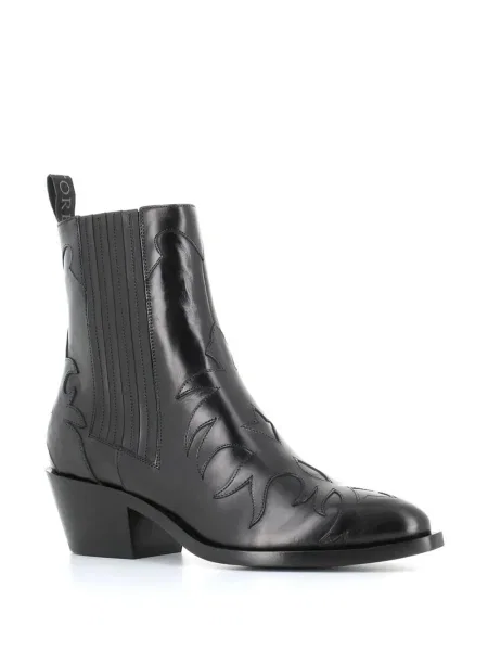 Botine Sartore cowboy negru