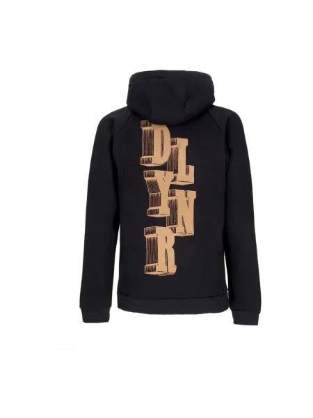 Bluza z kapturem Dolly Noire z kapturem z długim rękawem czarna