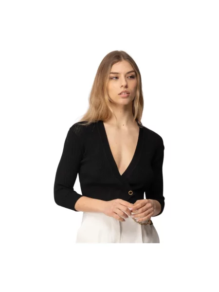 Sweter Elisabetta Franchi czarny