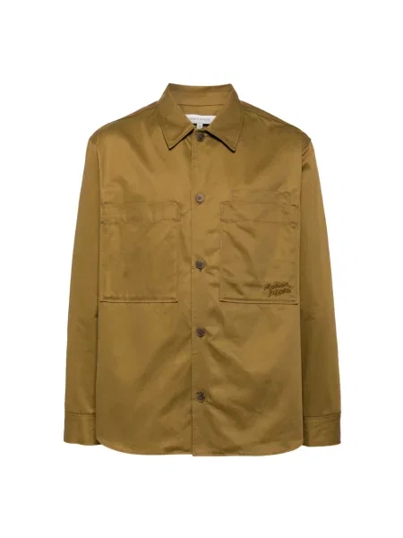 Kurtka Maison Kitsune brązowa