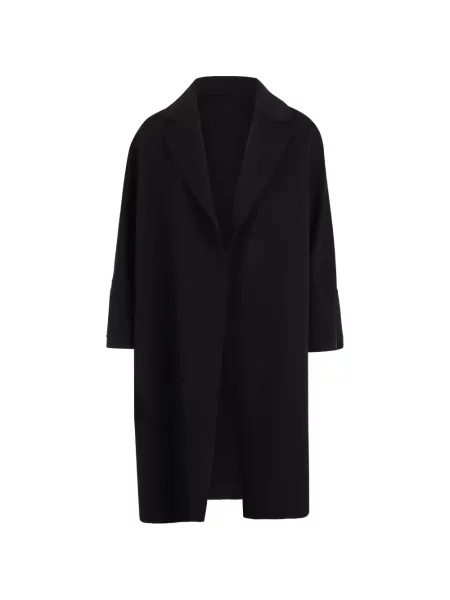 Kabát 's Max Mara s klopou černý