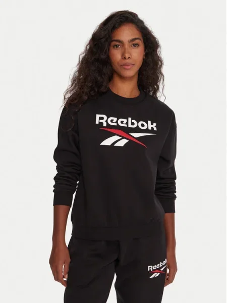 Reebok Суитшърт черен