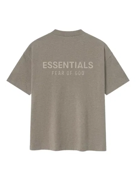 Tricou Fear Of God Essentials cu imagine gri