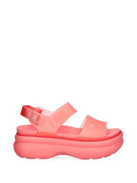 Σανδάλια Crocs με πλατφόρμα ροζ