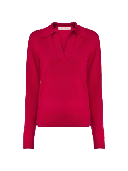 Lung pulover Carolina Herrera roșu