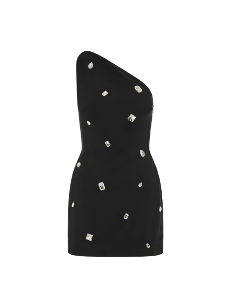 Mała mały sukienka mini David Koma czarna