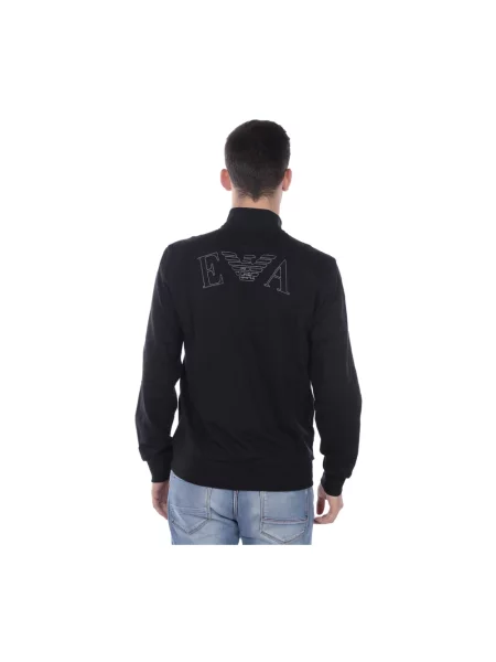 Bluza rozpinana Emporio Armani czarna