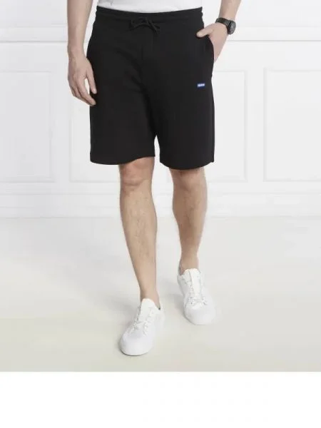 Hugo Blue Pantaloni scurți Nasensio negru
