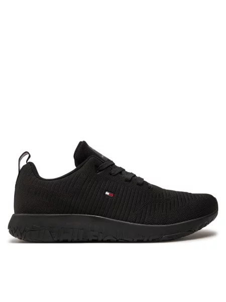 Sneakersy Tommy Hilfiger czarne