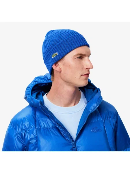 Lacoste куртка чоловіча водонепроникна блакитна