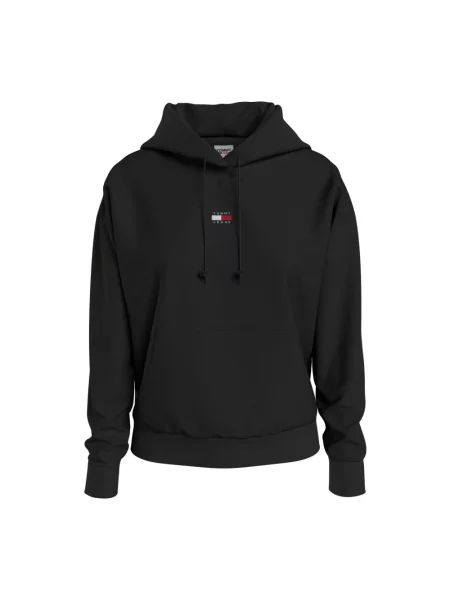Bluza Tommy Jeans z logo czarna