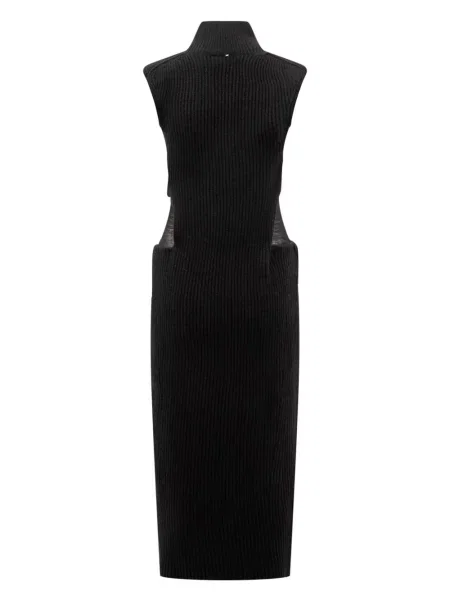 Rochie midi Sportmax până la genunchi de costum negru