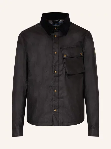 Belstaff Bunda Fieldjacket Ground černá