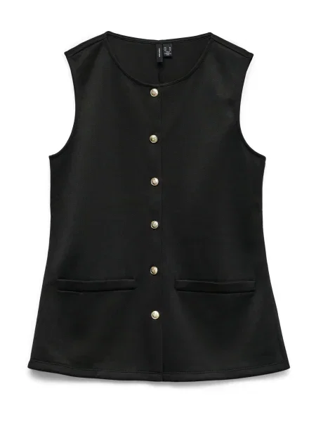 VERO MODA Bluză VMSTELLA' negru