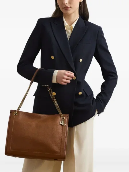 Чанта Lauren Ralph Lauren кафяво