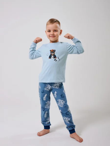 Дитяча Піжама SMIL блакитний