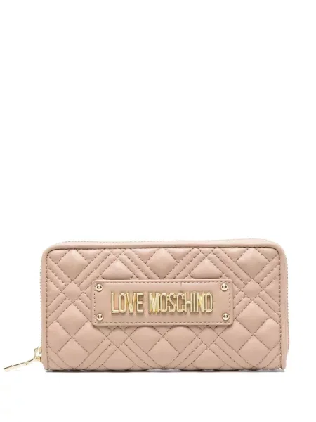 Matlasat portofel Love Moschino cu autograf