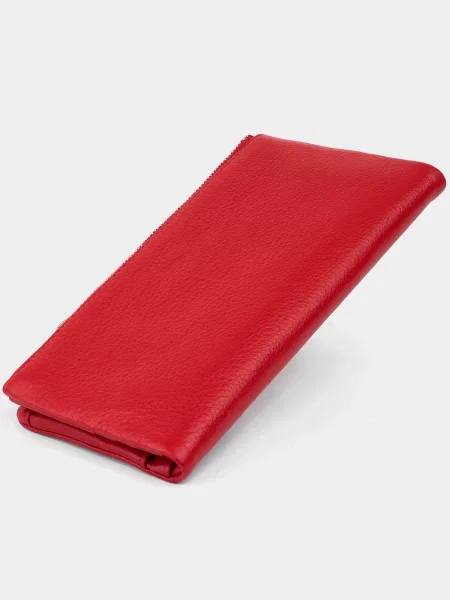 ST Leather Accessories Гаманець Шкіра червоний
