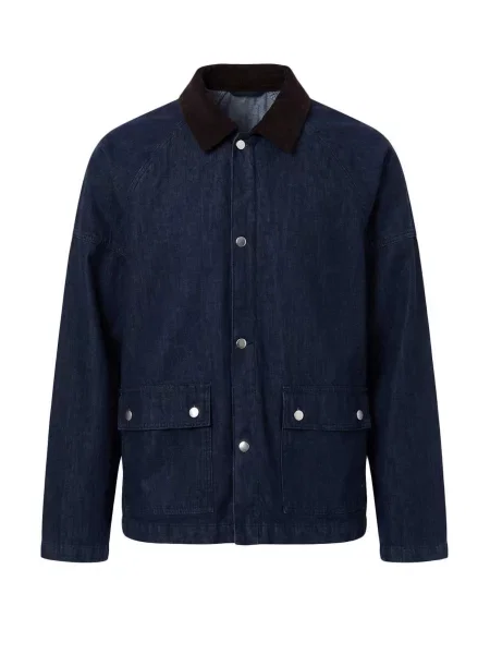 Trendyol Geacă de primăvară-toamnă denim albastru
