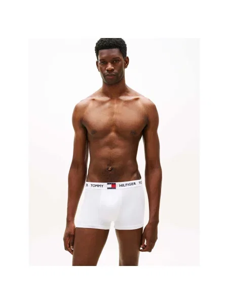 Tommy Hilfiger Underwear Boxerky tmavomodrá / červená biela