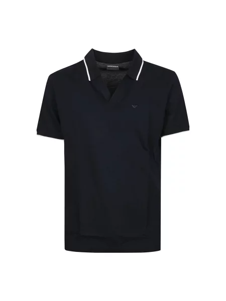 Koszula Emporio Armani niebieska