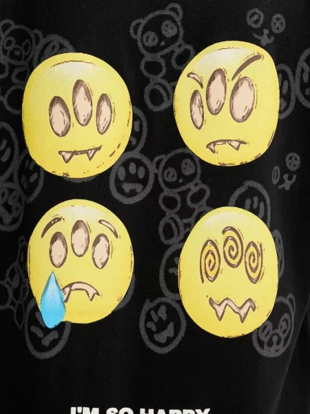 Футболка Barrow візерунок чорний