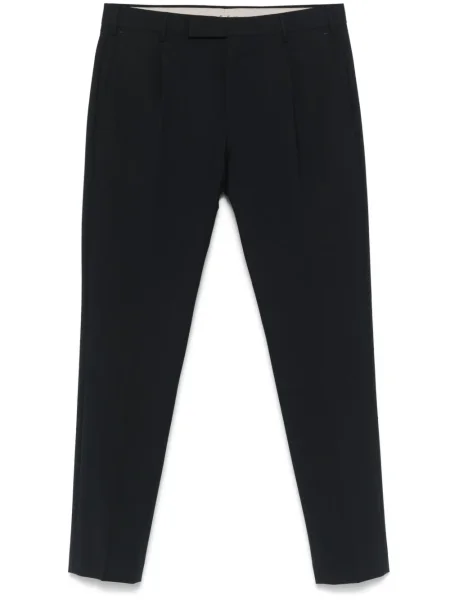 Pantaloni Pt Torino plisate albastru