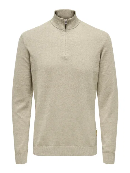 Only & Sons Pulover ONSLoui amestecat bej