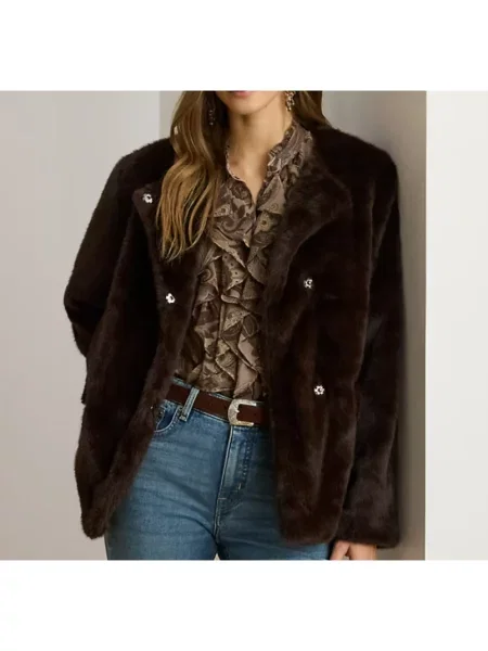 Kurtka Ralph Lauren brązowa
