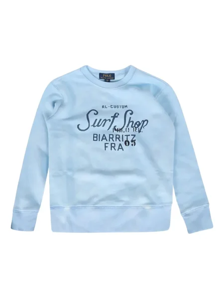 Bluza dziecięca Polo Ralph Lauren niebieska