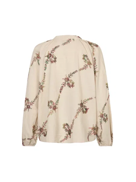 Lollys Laundry Bluzka beige beżowa
