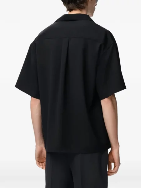 Scurt cămașă Loewe de lână negru