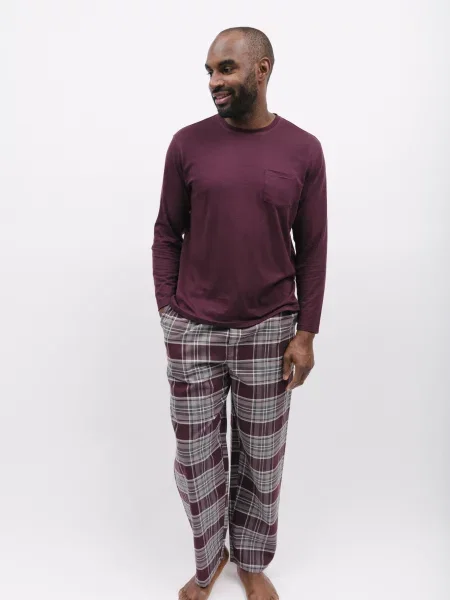 Піжама CYBERJAMMIES Spencer бавовна/модал червоний