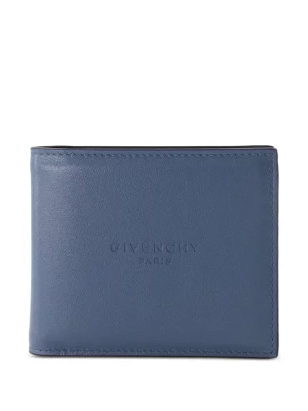 Kožni novčanik Givenchy plava