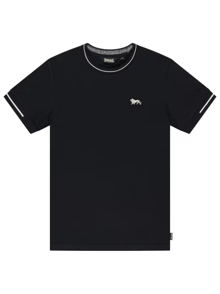 LONSDALE Tricou Cuffley' negru