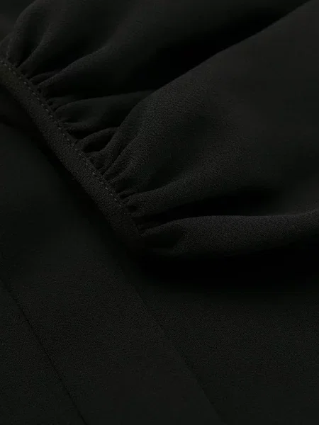 Cămașă Elisabetta Franchi plic negru