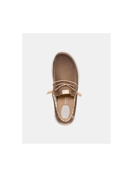 Pantofi Heydude stretch maro