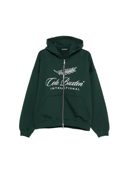 Lniana bluza Cole Buxton zielona