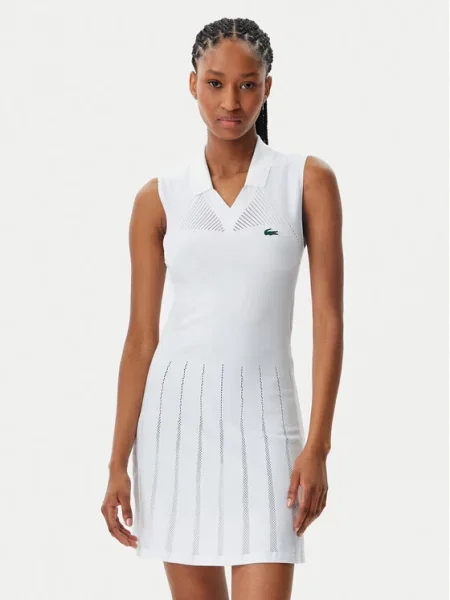 Lacoste Rochie tenis alb